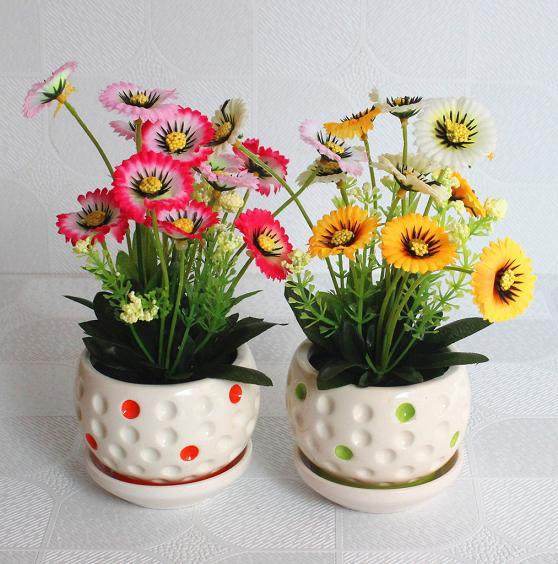 我想卖盆景植物和仿真花 请问在哪里拿货好？