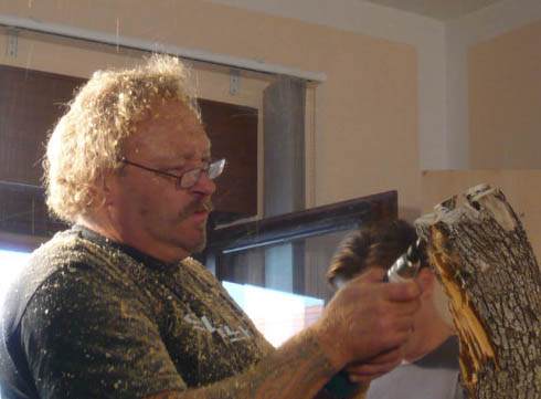 图解 老外人工舍利干盆景制作全记录