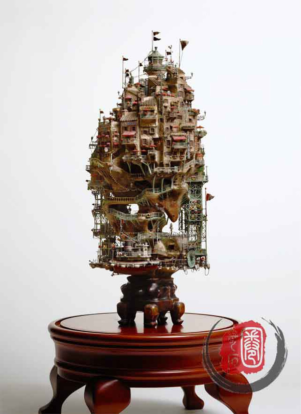 外国人就是会玩 这是盆景还是玩具?