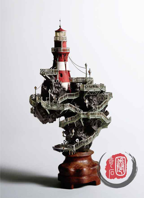 外国人就是会玩 这是盆景还是玩具?