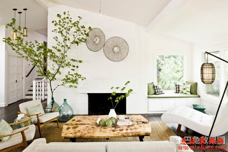 客厅装修效果图大全2012图片 乡村田园风格舒适美家