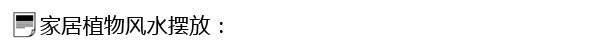 家里风水盆栽植物有哪些 图片