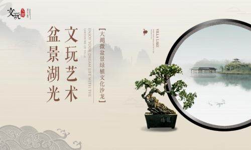 文玩艺术盆景湖光 大湖微盆景绿植文化沙龙12日启幕