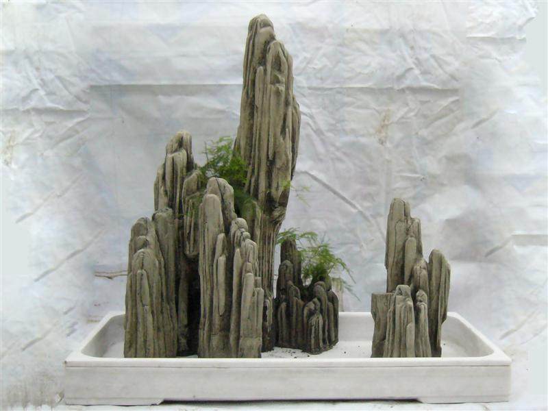 孟河斧劈石盆景