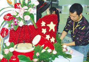 江苏省插花盆景赛技能