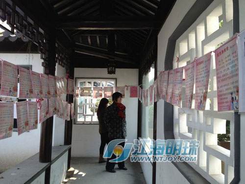 盆景园爱情角 南通人心中的《非诚勿扰》