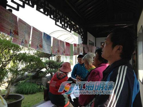 盆景园爱情角 南通人心中的《非诚勿扰》