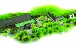 盆景花苑效果图 盆景花苑效果图