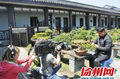 美国探索频道 拍摄解密运河盆景