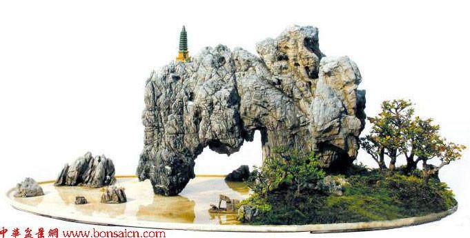 批发山水盆景盆