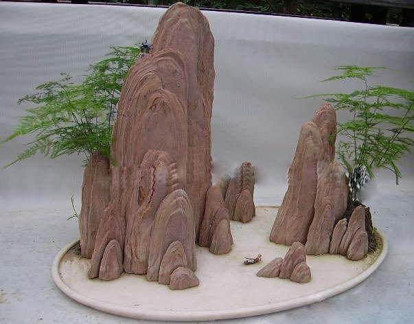 关于假山盆景的市场