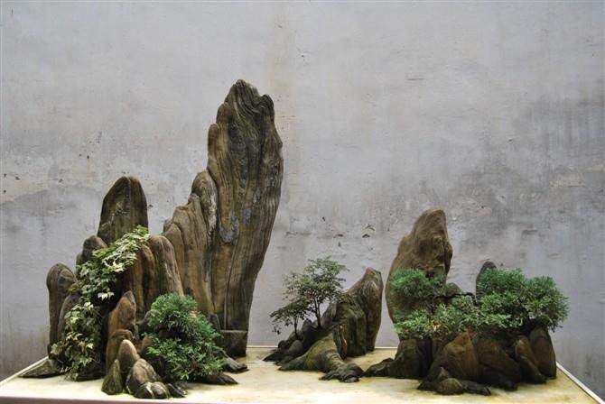 大庆假山盆景制作