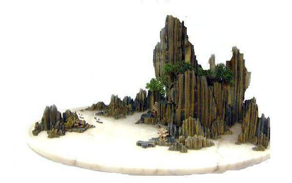 室内假山盆景园林假山制作人造喷泉技术工艺