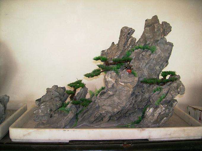 山水盆景的新款式