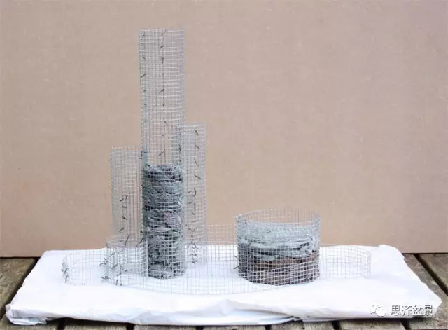 图解 石头怎么制作山水盆景的方法