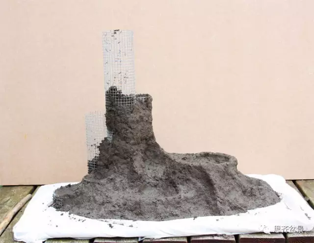 图解 石头怎么制作山水盆景的方法