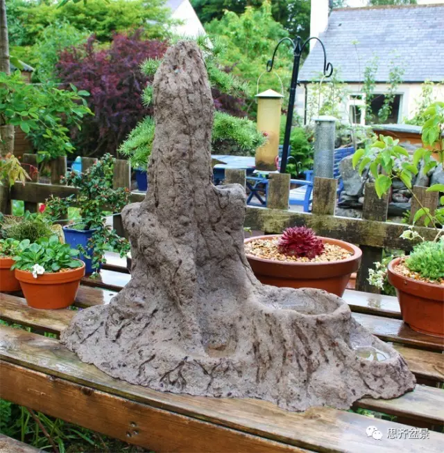 图解 石头怎么制作山水盆景的方法