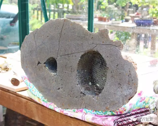 图解 石头怎么制作山水盆景的方法