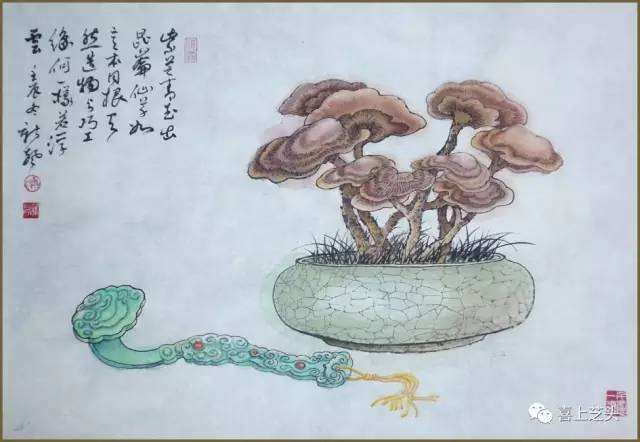 灵芝盆景的文化