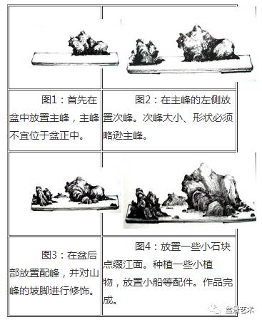 山水盆景怎么制作的方法