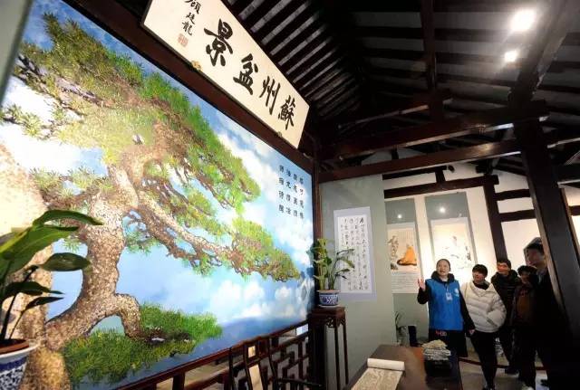 虎丘开启2017年苏派盆景志愿讲解服务活动