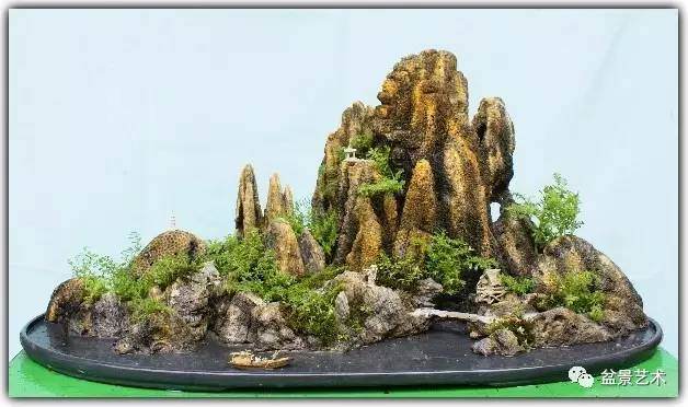 山水盆景制作中石料怎么加工的4个方法