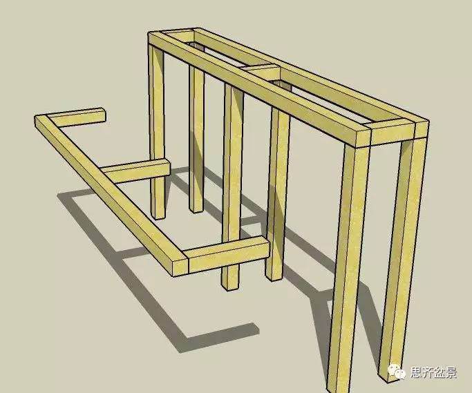怎么制作盆景几架的方法