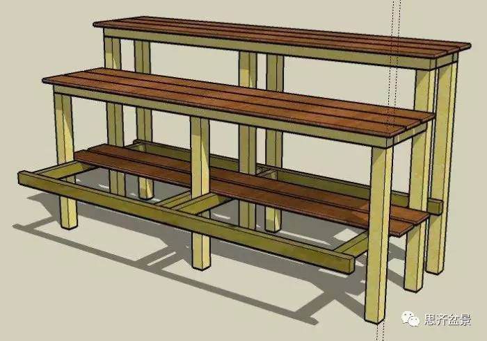 怎么制作盆景几架的方法