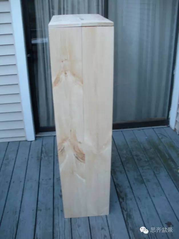 图解 看盆友是如何制作盆景几架的