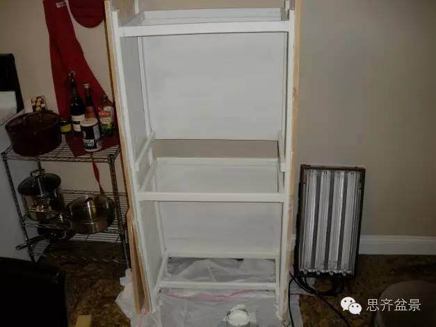 图解 看盆友是如何制作盆景几架的