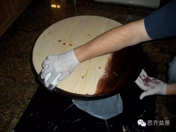 图解 怎么用家里办公椅制作盆景操作台