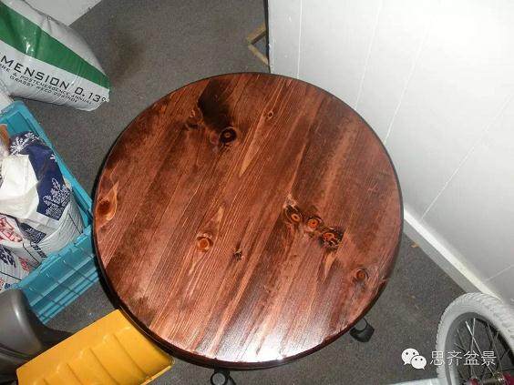 图解 怎么用家里办公椅制作盆景操作台