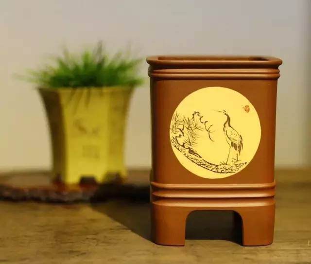 盆景利器,紫砂花盆的艺术