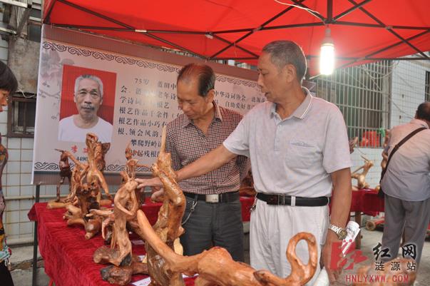 涟源市第十九届花卉盆景根艺奇石展人民公园展区