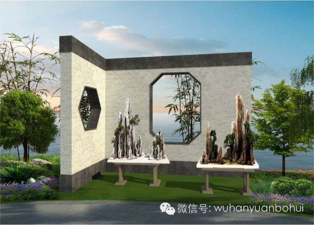 靖江园:山水盆景书画境【图】