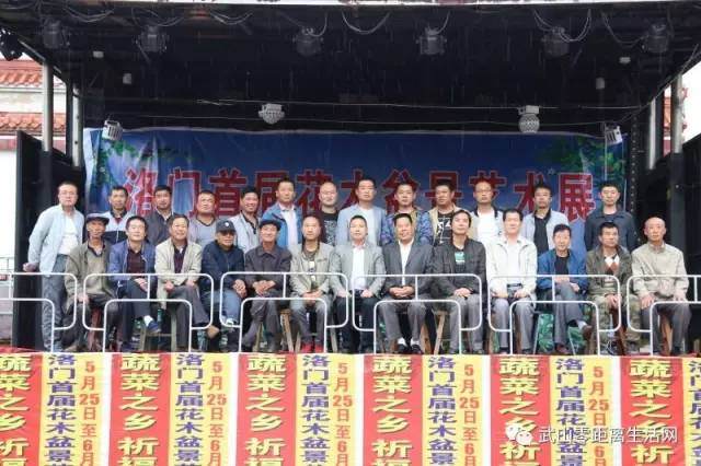 洛门镇首届花木盆景艺术展取得圆满成功