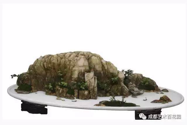 浮石一般多作小型山水盆景 最适宜制作平远的山水盆景【图】