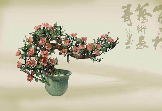 碧桃盆景叶片上有戒指虫啃食,该如何防治?