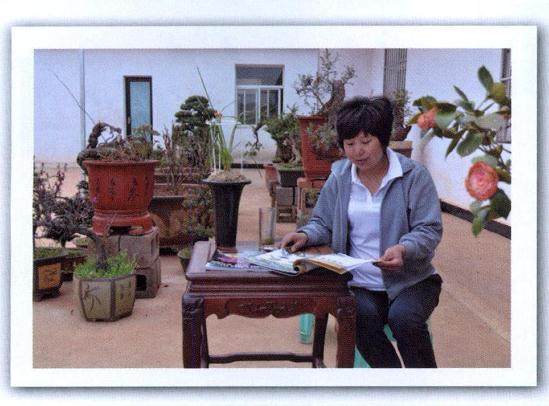 宣威盆景艺术家--胡少美