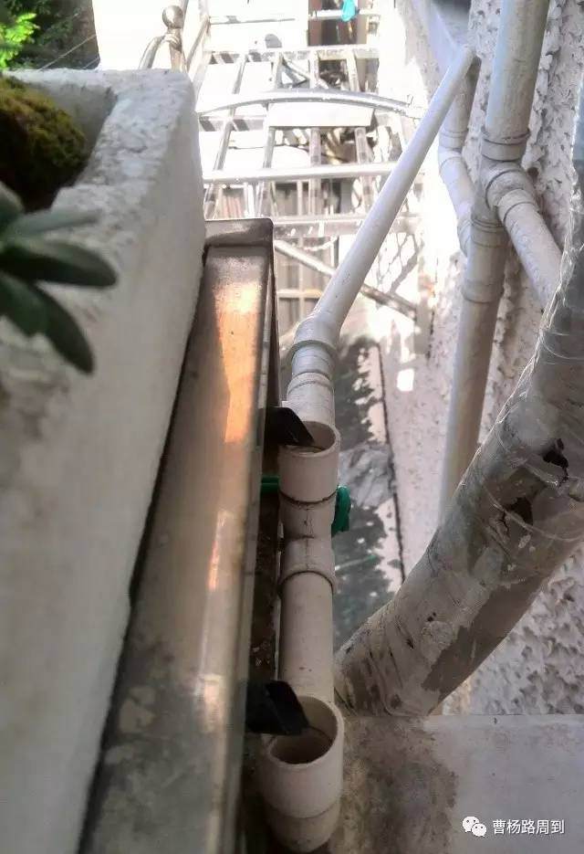 如何给盆景搭建流水管道的方法 图片