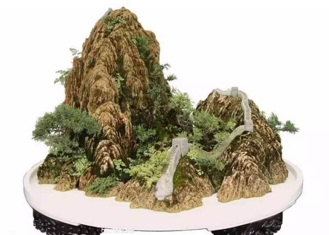 人造盆景石制作方法