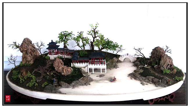 山水盆景的石材越来越倾向于硬石,您怎么看待这种变化?