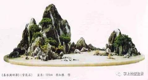 山水盆景的立意有两种情况