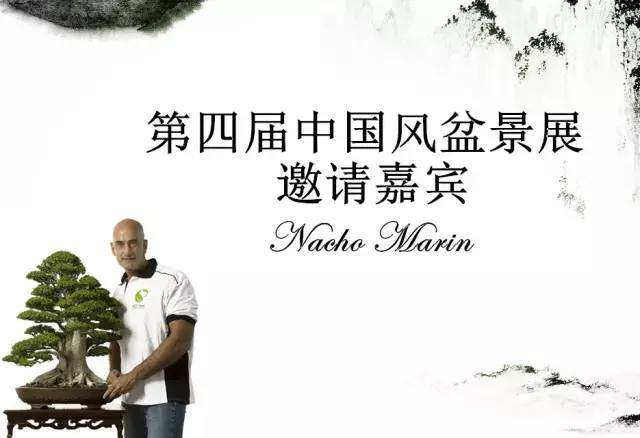 第四届中国风盆景展邀请嘉宾 &mdash;&mdash; Nacho Marin