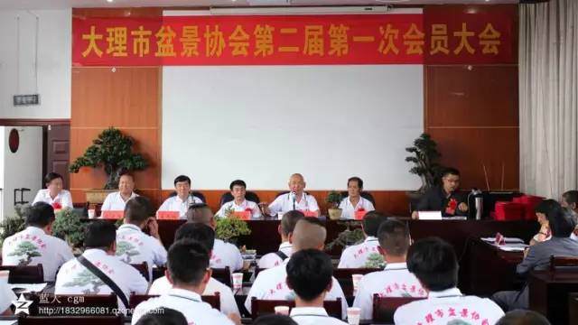 大理盆景协会第二届第一次会员大会