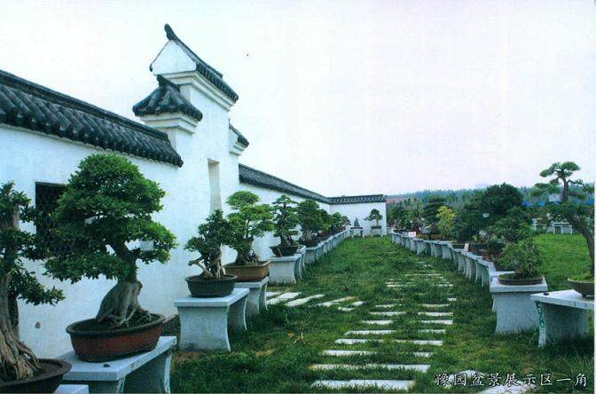 河南豫园一座涵盖盆景文化的综合性生态园