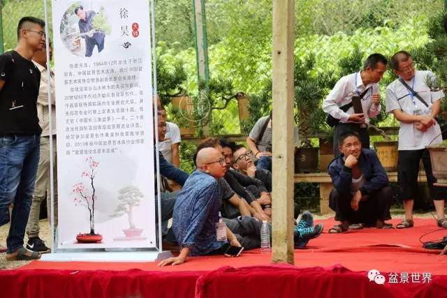 2017年云南盆景艺术培训班学员及嘉宾合影