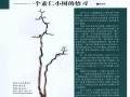 1982年后我开始学盆景 这棵小树 纤细的双干 有点文雅