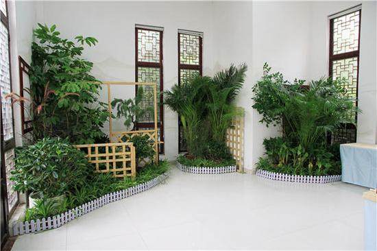 郑州市碧沙岗公园承办第四届盆景展