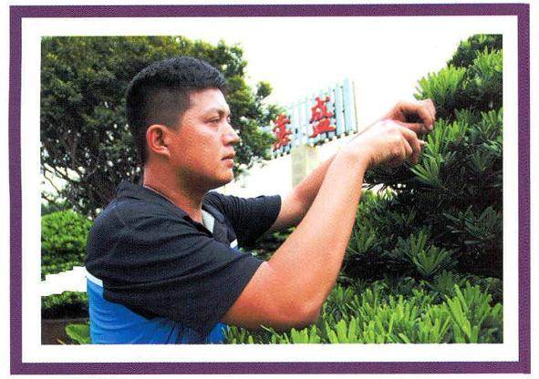 台湾盆景艺术家--王俞又